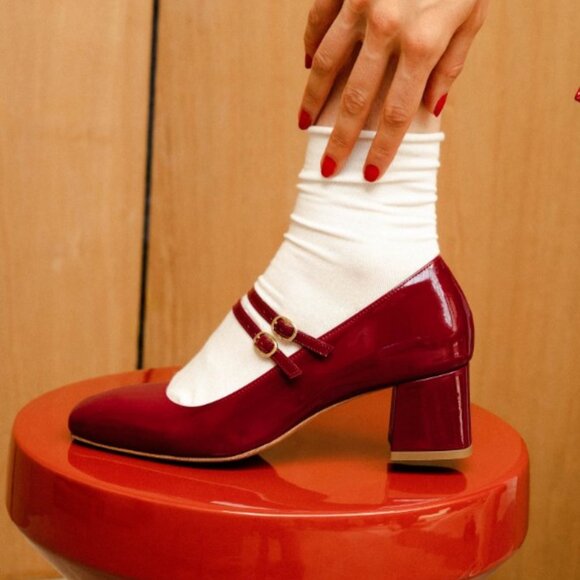 Bobbies Bettany (Maryjane Pump) in RUBY - Picture 2 of 5